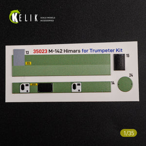 KELIK K35023 M142 HIMARS - Interior 3D Decal and classic Decal for Trumpeter kit 1/35 – Bild 2