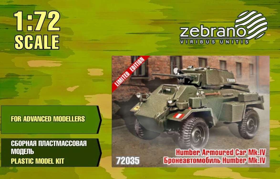 Collected 72035 Daimler Armored Car Mk.IV 1/72
