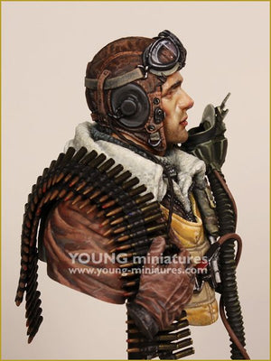 Young Miniatures YM1894 B-24 GUNNER USAAF WWII 1/10 – image 5