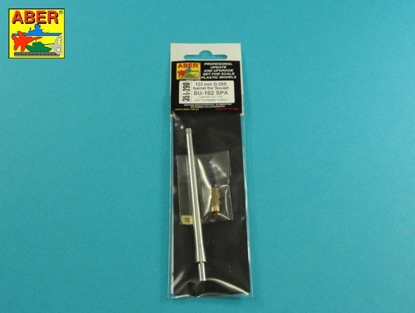 Aber 35L-290 122mm D-25S barrel for Russian SU-102 gun (Trumpeter) 1/35 – Bild 2