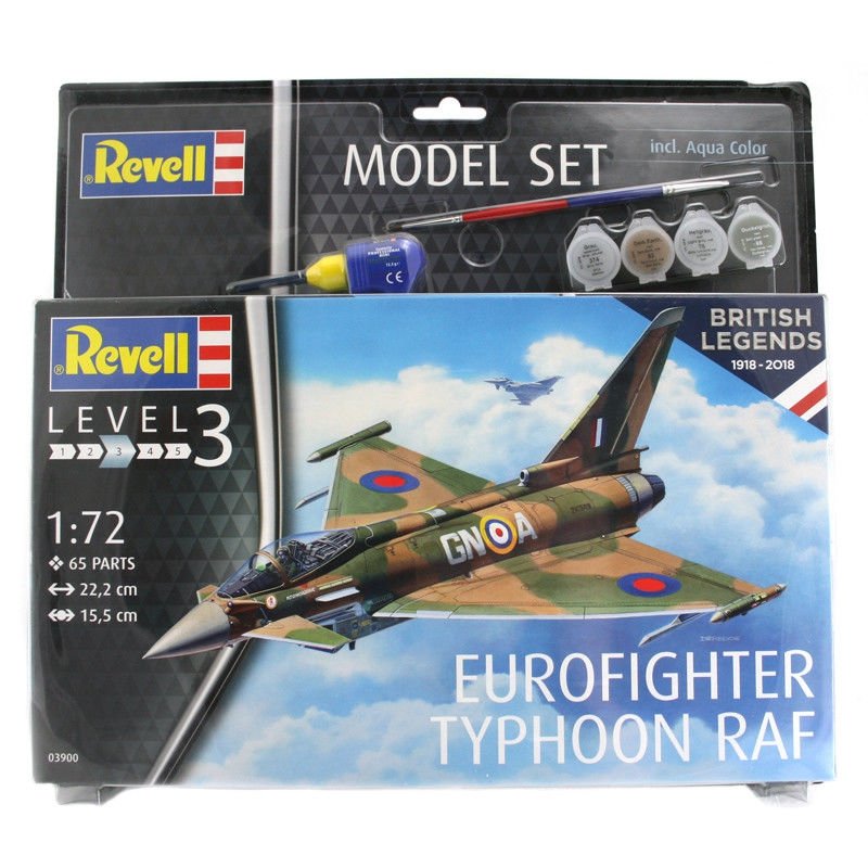 Revell 63900 British Legends: Eurofighter Typhoon Model Set 1/72
