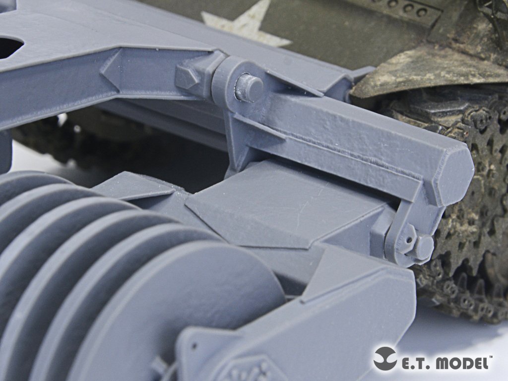 ET Model P35-041 WWII US ARMY T1E1 &amp;quot;Earthworm&amp;quot; Mine Exploder (for Late M32B1 Hull) ( 3D Printed ) 1/35 – image 7