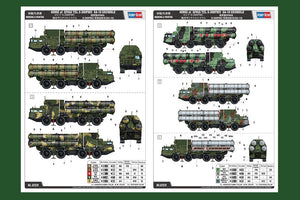 Hobby Boss 82929 48N6E of 5P85S TEL S-300PMU SA-10 GRUMBLE 1/72 – immagine 4
