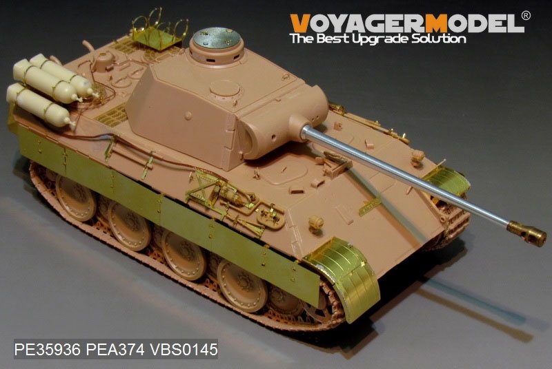 Voyager Model PE35936 WWII German Panther D w/&amp;quot;Stadtgas&amp;quot; Fuel Tanks Basic For MENG TS-038 1/35 – image 7
