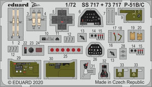 Eduard 73717 P-51B/ C 1/72 HOBBY 2000, HASEGAWA – obrázek 2