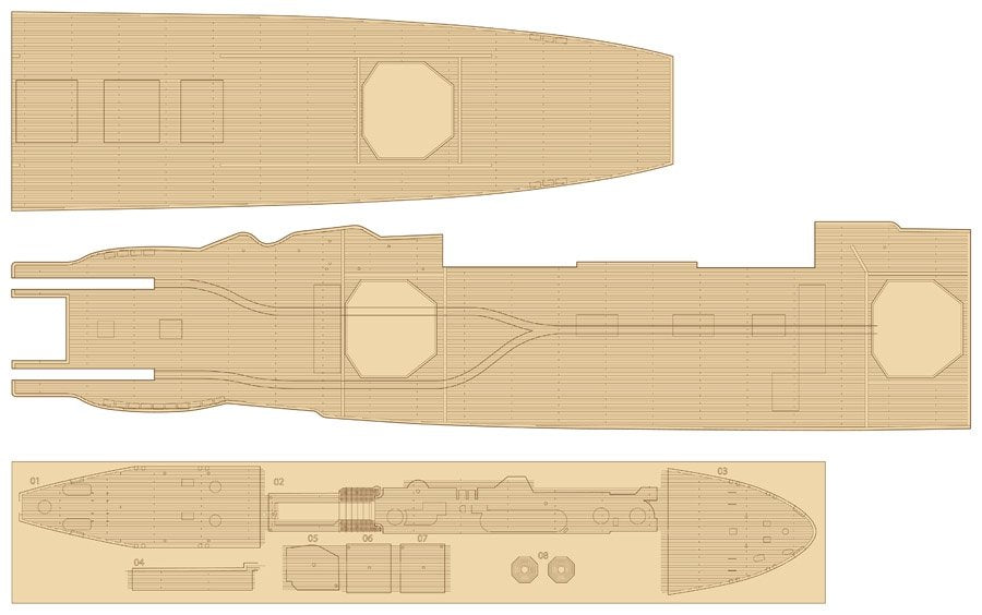 MK1 Design MD-35028 DKM Graf Zeppelin DX 1/350 – Bild 12