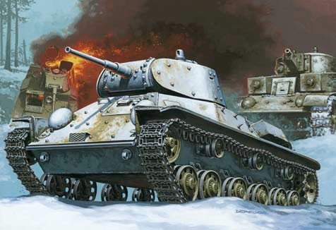 Mirage Hobby 351006 T 50 AA Light tank 1/35
