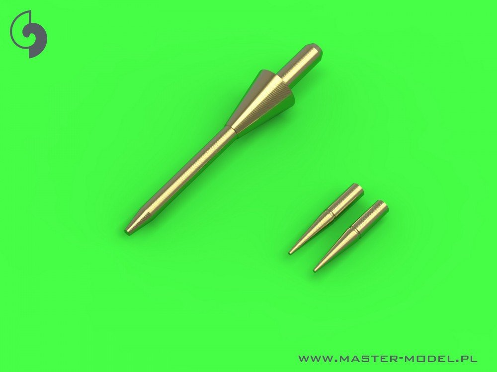 Master AM-48-159 Alpha Jet A - Pitot Tube and Angle Of Attack Probes 1/48 – Bild 2