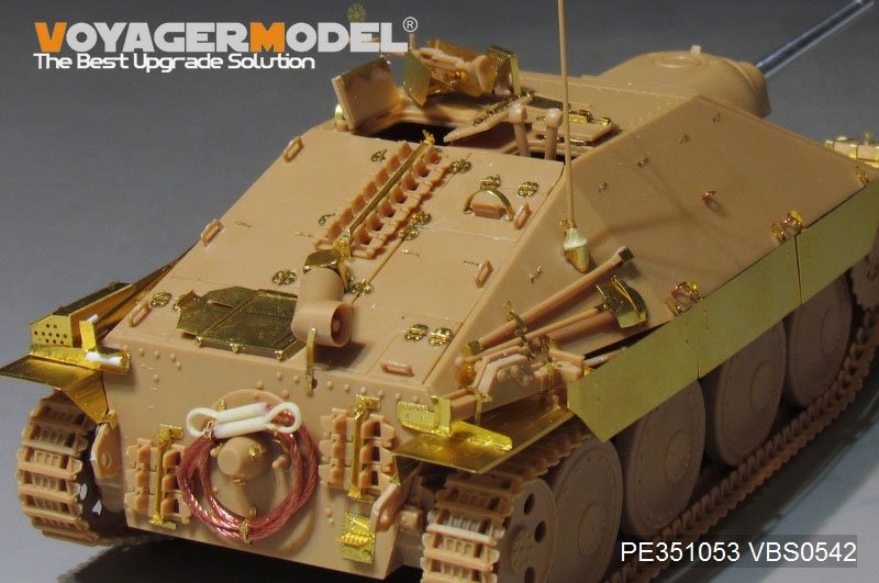 Voyager Model PE351053B WWII German Sd.Kfz.138/2 Hetzer Tank Destroyer Late Version (B ver include Gun Barrel) For ACADMY 13230/13277 1/35 – image 13