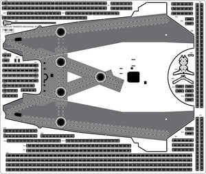 Pontos 37025FB IJN Musashi 1944 Detail up set Advanced Coal Black deck 1/350 – image 15