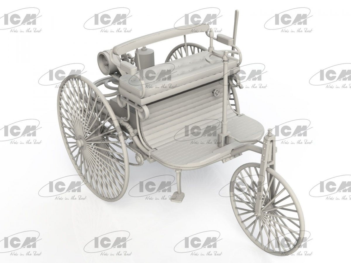 ICM 24042 Benz Patent-Motorwagen 1886 – EASY version 1/24 – Bild 5