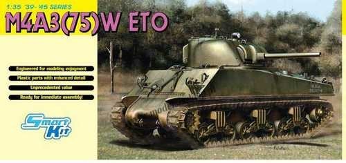 Dragon 6698 M4A3(75)W ETO - Smart Kit 1/35 – Bild 2