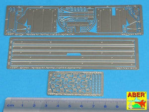Aber 25010 Fenders for Panther G/Jagdpanther 1/25 – Bild 2