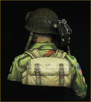 Young Miniatures YM1873 WW2 US AIRBORNE with M1919 1/10 – Bild 6