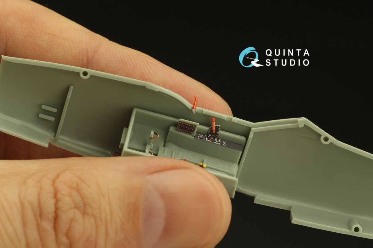 Quinta Studio QD72047 Me-262A 3D-Printed &amp;amp; colored Interior on decal paper (Academy) 1/72 – image 10