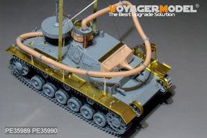 Voyager Model PE35989 WWII German Pz.KPfw.III (T)Ausf.F &amp;quot;Operation Seelowe&amp;quot; Basic For DRAGON 6877/6717 1/35 – obrázek 15