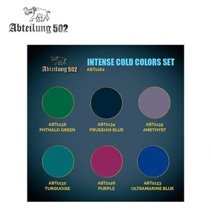 502 Abteilung ABT1162 – INTENSE COLD COLORS SET (6pcs) – image 2