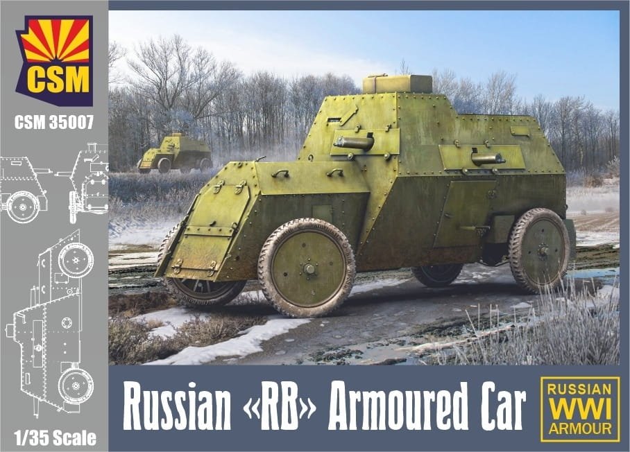 Copper State Models 35007 Russian "RB" Armoured Car 1/35