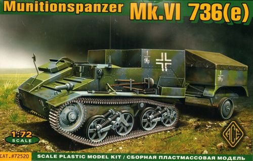 ACE 72520 Ammo carrier on Mk.VI 736(e) chassie 1/72