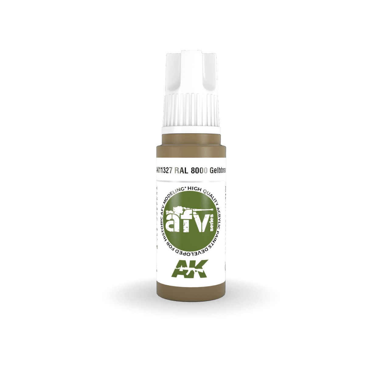 AK Interactive AK11327 RAL 8000 Gelbbraun 17ml – imagen 2