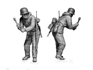Master Box 35254 German Infantry. Bastogne, 1944, WWII era 1/35