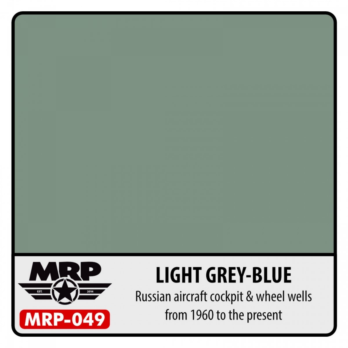 MR. Paint MRP-049 Light Gray Blue Russian aircraft cockpit 30ml