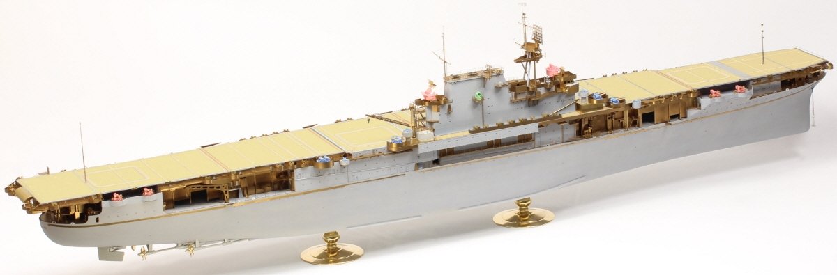 Pontos 27010fn 1/200 USS CV-6 Enterprise 1942 Detail Up Set (Teak Tone wooden deck) 1/200 – image 17