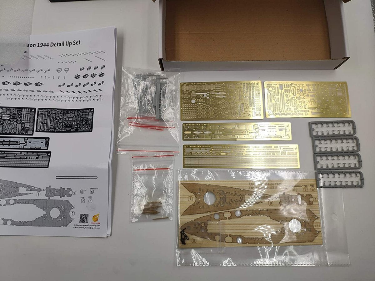 Very Fire VF700004 Battleship HMS Nelson Detail up Set for Trumpeter 06717 1/700 – image 3