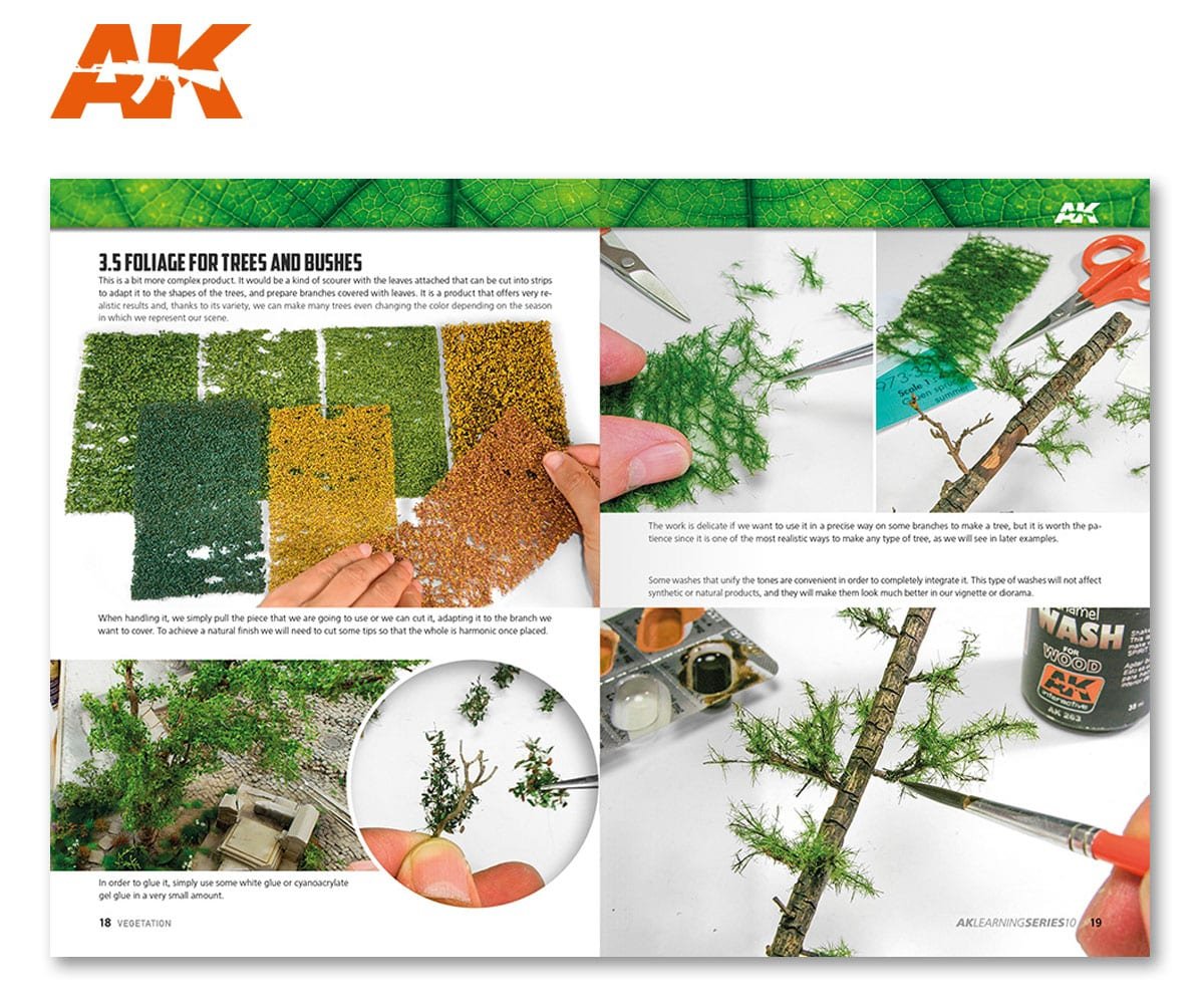 AK Interactive AK295 AK LEARNING 10: MASTERING VEGETATION IN MODELING – Bild 3