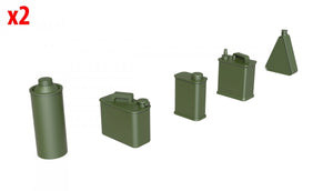 MiniArt 35595 OIL &amp;amp; PETROL CANS 1930-40s (1/35) – image 5