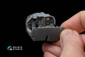 Quinta Studio QD48166 A-6E TRAM Intruder 3D-Printed &amp;amp; colored Interior on decal paper (for HobbyBoss kit) 1/48 – obrázek 3