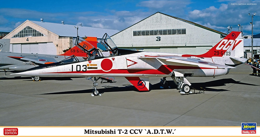 Hasegawa 07530 Mitsubishi T-2 CCV "ADTW" Limited Edition 1/48