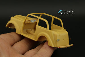 Quinta Studio QD35082 1937 Opel Olympia 3D-Printed &amp;amp; colored Interior on decal paper (Bronco) 1/35 – Bild 5
