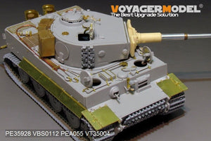 Maquette Voyager PE35928 Char Tiger I allemand de la Seconde Guerre mondiale, production tardive, pour TRUMPETER 09540, échelle 1/35 – image 19