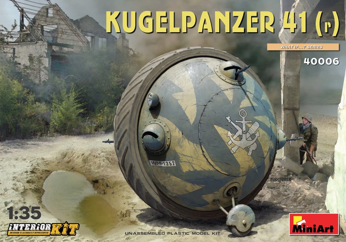 MiniArt 40006 Kugelpanzer 41( r ). INTERIOR KIT 1/35