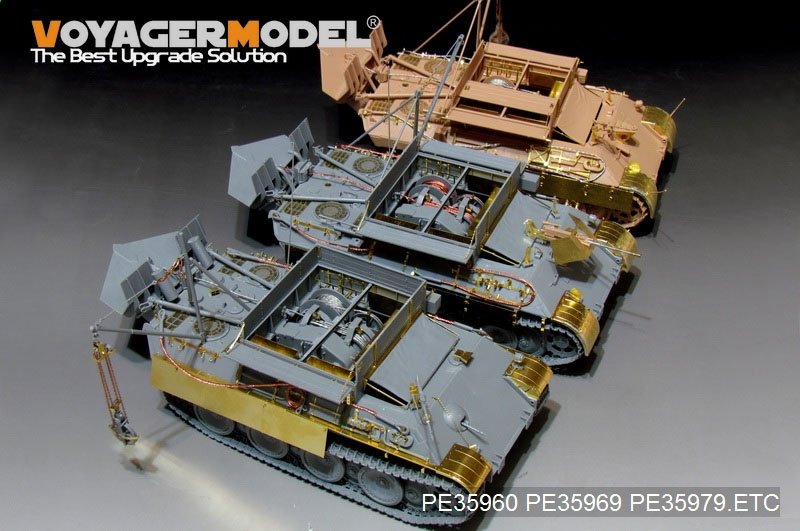 Voyager Model PE35960 WWII German Bergepanther Ausf.G Basic For TAKOM 2107 1/35 – image 20