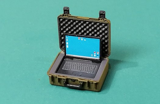 Eureka XXL E-059 E-059 — Military Laptop Case &amp;amp; Laptop 1/35 – zdjęcie 3