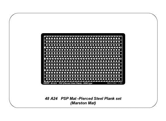 Aber 48A24 PSP (Pierced steel planks) set 1/48 – image 4