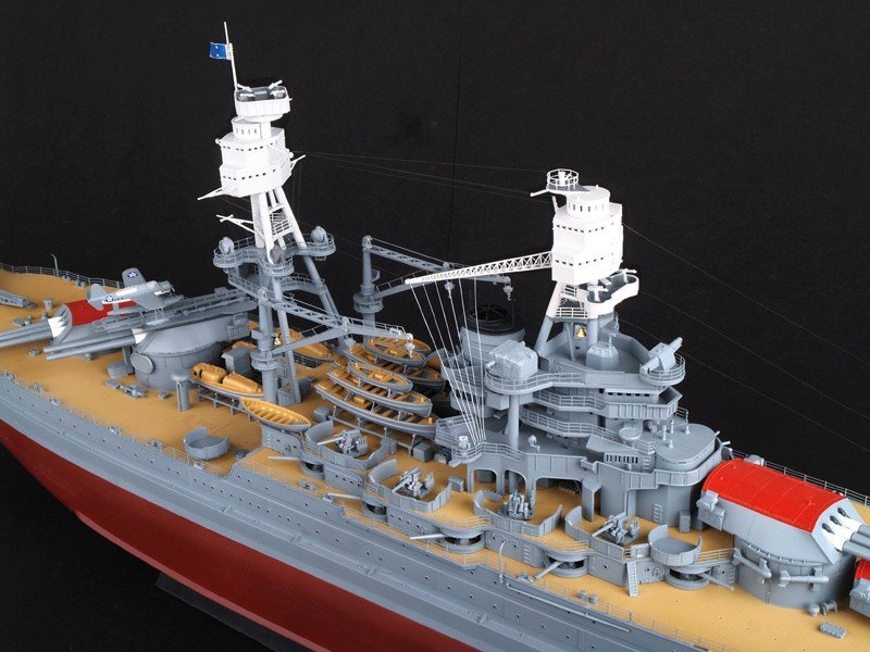 Trumpeter 03701 USS Arizona BB-39 1/200 – image 35