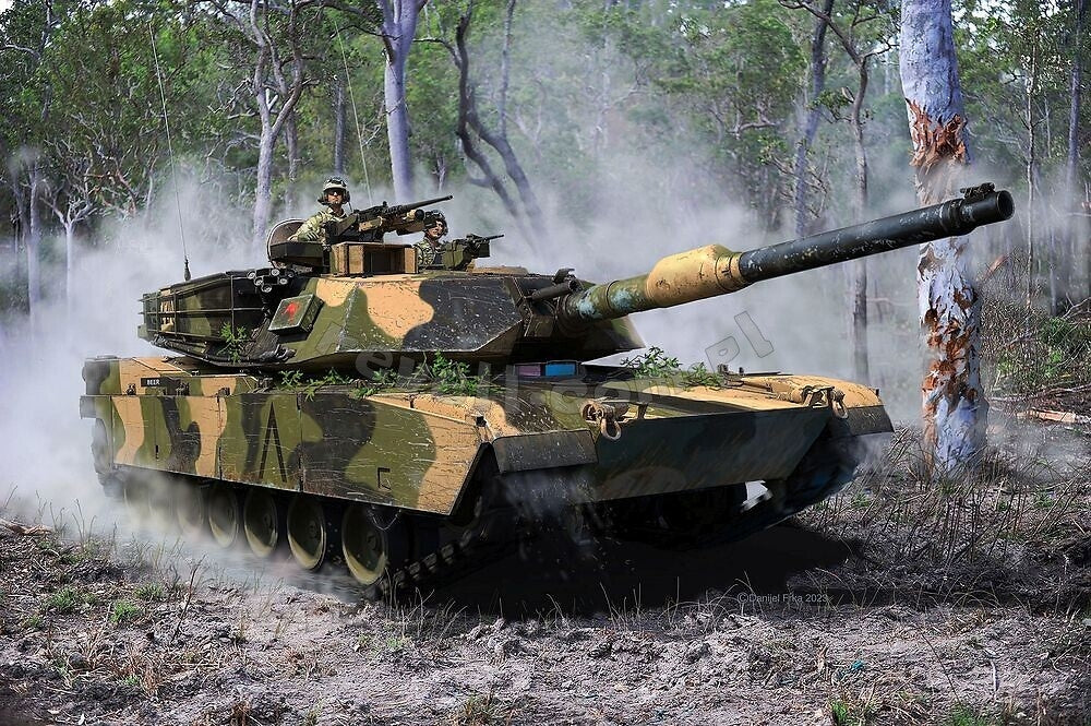 Revell 63346 M1A1 AIM(SA)/ M1A2 Abrams Model Set 1/72 – obrázek 2