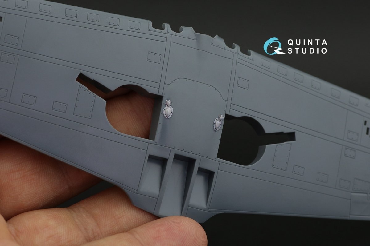 Quinta Studio QD48247 P-39 3D-Printed &amp;amp; colored Interior on decal paper (Eduard) 1/48 – image 7