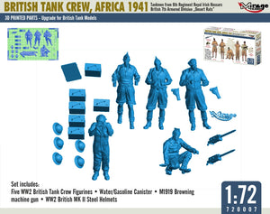 Mirage Hobby 720007 British Tank Crew, Africa 1941 1/72 – obrázek 4