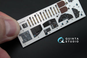 Quinta Studio QD72005 Pe-8/TB-7 3D-Printed &amp;amp; colored Interior on decal paper for Zvezda 1/72 – image 5