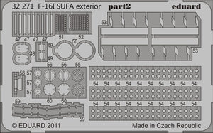 Eduard 32271 F-16I SUFA exterior ACADEMY 1/32 – image 2