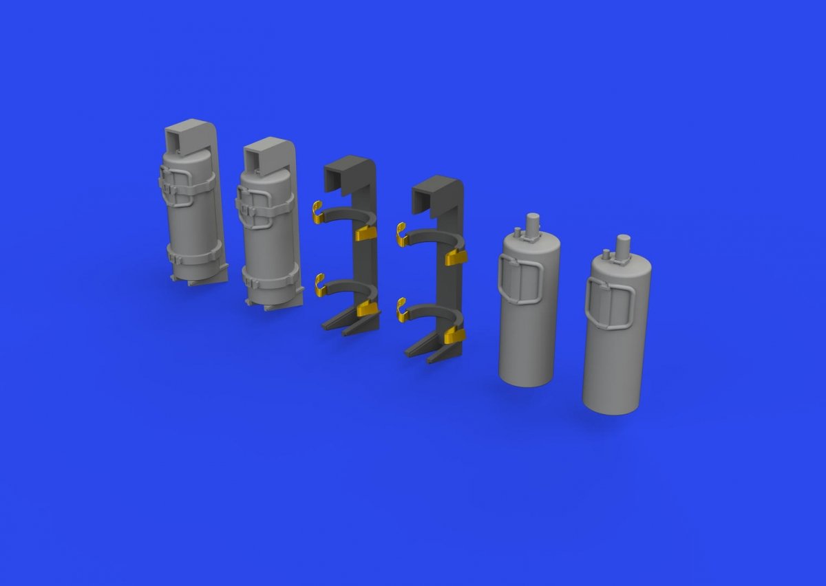 Eduard 635034 WWII German fire extinguishers PRINT 1/35
