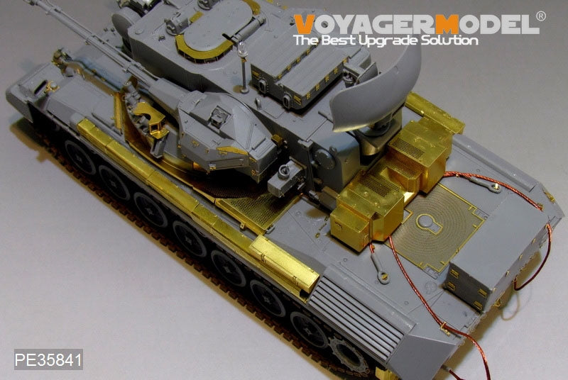 Voyager Model PE35841 Modern German Gepard A2 SPAAG Basic For TAKOM 2044 1/35 – Bild 8