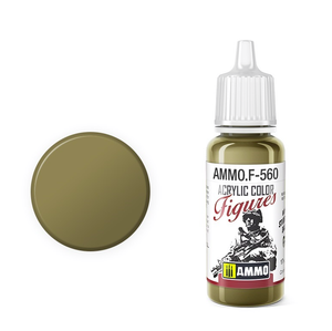 AMMO of Mig Jimenez F560 Khaki Gray - Figure paints 17ml