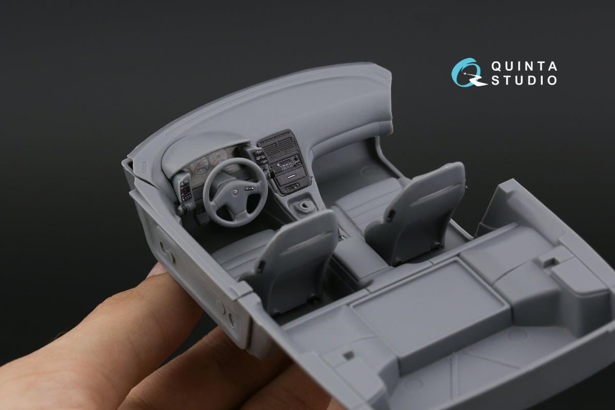 Quinta Studio QD24011 Nissan Fairlady 300ZX Z32 3D-Printed &amp;amp; colored Interior on decal paper (Tamiya) 1/24 – Bild 15