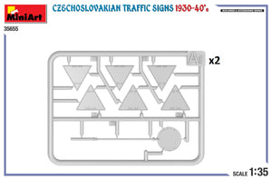 Miniart 35655 CZECHOSLOVAKIAN TRAFFIC SIGNS 1930-40&amp;#39;s 1/35 – obrázek 5