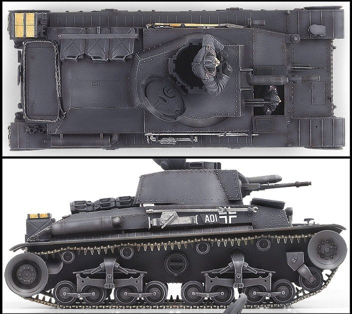 Academy 13280 German Light Tank Pz.Kpfw. 35(t) 1/35 – image 3